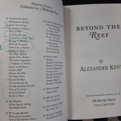 ALEXANDER KENT RICHARD BOLITHO Series Naval Nautical Trade Paperback Books