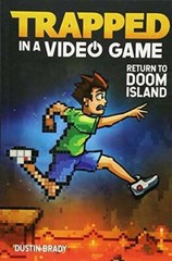 Trapped in a Video Game (Book 4): Return to Doom Island – Paperback – GOOD