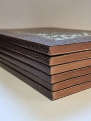 Holy Bible King James Version 6 Volume Set Embossed Covers KJV Vintage