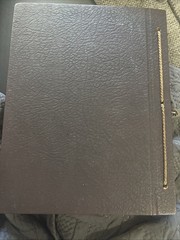 Leaves of Gold Hardcover Faux Leather Bound Book