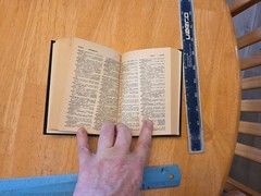 Webster’s Compact Dictionary – 1987 Merriam Webster Vinyl