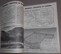 1965 AN HISTORICAL ATLAS OF KENTUCKY AND HER COUNTIES PAPERBACK 64 PAGES