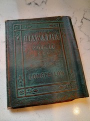 Antique Hiawatha Vol 2 Longfellow Little Leather Library Redcroft Miniature Book