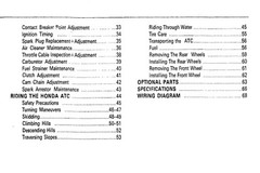 1974 Honda ATC90 Owner’s Manual 71 Pages