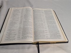 Holy Bible New Living Translation by Tyndale, Black Bonded Leather, 2004