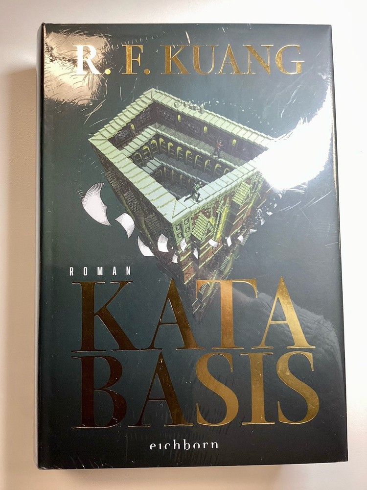 Katabasis by R. F. Kuang in GERMAN hardcover limited 1st edition with gold cut