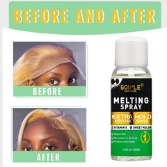 3.4 fl oz Lace Melting and Holding Spray Glue-Less melting spray-3.4fl