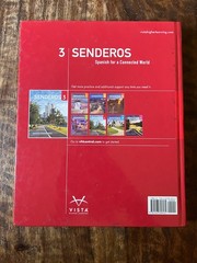Senderos 3 – Student Edition Spanish for a Connected World – 2023 Hardcover