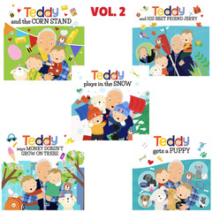 New Teddy Vol. 2 5-Book Illustrated Box Set Picture Books Ryan Cohen