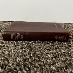 Brown Leather LDS Scripture Set – Holy Bible Book Of Mormon D&C Tabbed 5.25×7.5”