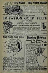 11 Old Johnson Smith Co. Curios Gifts Novelty Catalogs (1910s, 20s & 30s) on USB