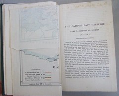 The Caliphs’ Last Heritage,A Short History of Turkish Empire, Sykes, 1915, Maps