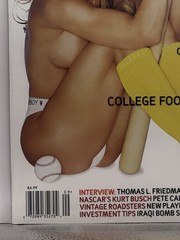 PLAYBOY SEPTEMBER 2005-JESSICA CANSECO-CENTERFOLD INTACT-BAGGED AND BOARDED NM-