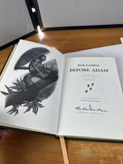 Easton Press: Before Adam – Jack London – Masterpieces of Science Fiction 1987