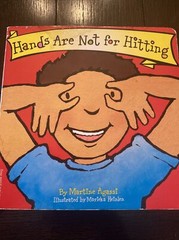 Hands Are Not for Hitting by Agassi, Martine Board Book