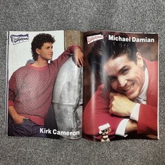 Superstars Magazines Fall 1989 & Winter 1989-90 NKOTB Haim Gibson Depp & Savage
