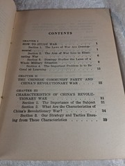 vintage 1st Edition Mao Tse-Tung strategic problems of chinas revolutionary war