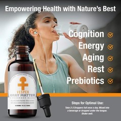 Gray Matter 5 Mushroom Blend – Spagyric (4oz./120ML)