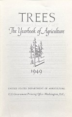 1949 VINTAGE USDA Yearbook of Agriculture “TREES” – 944 Pages Illustrated HC