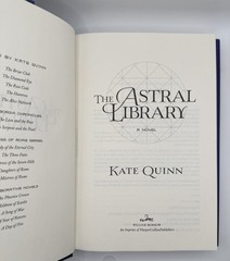 The Astral Library: A Novel By Kate Quinn (Hardcover First Edition)