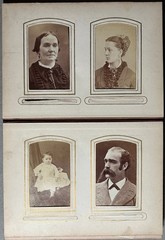 1860s-1910s Pittsburgh & Western PA photo album Aiken Noble families et al