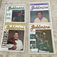 Lot of 12 Goldmine Magazines All From 1990 Biweekly Issues Elvis Hendrix Jazz