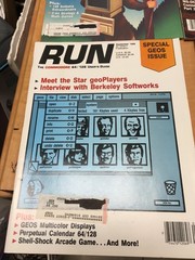 Lot of 12 1989 RUN The Commodore 64/128 User’s Guide Vintage Computer Magazines