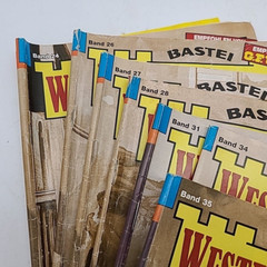 BASTEI Western-Legenden 7 Western Pulp Fiction German Booklets Books Band 24++