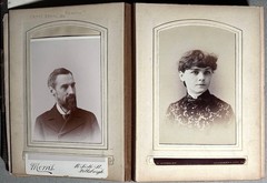 1860s-1910s Pittsburgh & Western PA photo album Aiken Noble families et al