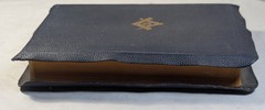 Vintage Blue Bible Masonic Edition 1951 Bonded Leather