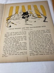 Uncle Wiggily Magazines Lot Of 4- 8.5 x 11 inches 10 Stories 1943