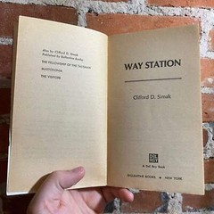 Way Station – Clifford D. Simak – 1980 Ballantine Books – H.R. Van Dongen Cover