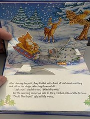 Grandreams: Mini-Pop Up Book LOT: Magic Little Christmas Tree AND Santa’s Toy Sh
