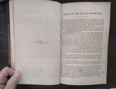 The Plays of William Shakespeare, Printed Longman & Co. London 1838 1/4 Leather