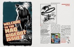 MEN’S ADVENTURE QUARTERLY #14, the BIGFOOT ISSUE.