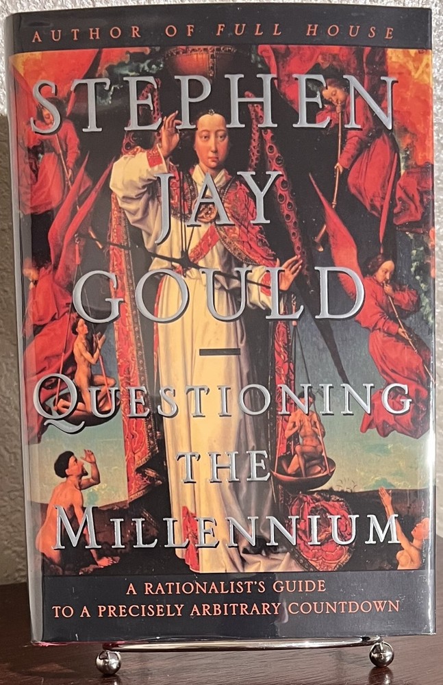 SIGNED ~ QUESTIONING THE MILLENNIUM Stephen Jay Gould (1997, Hardcover) 1st/4th