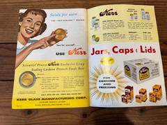 1969 -Kerr Home Canning Book and How to Freeze Foods 56 pages, illustrated, VG+