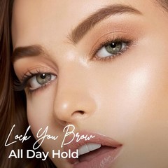 SACE LADY 24H Lock Eyebrow Gel, 0.2 Fl Oz (Pack of 1), 01 Light Brown