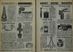 11 Old Johnson Smith Co. Curios Gifts Novelty Catalogs (1910s, 20s & 30s) on USB