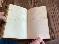 Ca 1840 Potter County Fox Estate Ledger Pioneer Names Hebron Genesee Bingham PA
