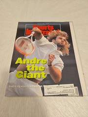 ANDRE AGASSI SPORTS ILLUSTRATED 07/13/92