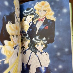 Sailor Moon Original Illustration Art Book Vol.4 Naoko Takeuchi