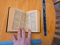 Webster’s Compact Dictionary – 1987 Merriam Webster Vinyl