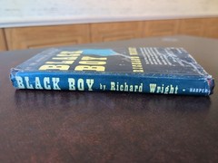 Black Boy Richard Wright 1945 HC DJ Harper & Bros Vintage Book Free Shipping