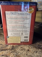 Merriam-Webster Collegiate Dictionary With CD ROM, Eleventh Edition