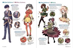 Fantasy Costumes for Manga, Anime & Cosplay: A Drawing Guide and Sourcebook (Wit