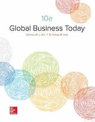 Loose Leaf Global Business Today – Loose Leaf, by Hill Charles – Good