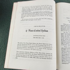 1961 The Holy Bible Confraternity Version HC Catholic Douay-Rheims Benziger Bros