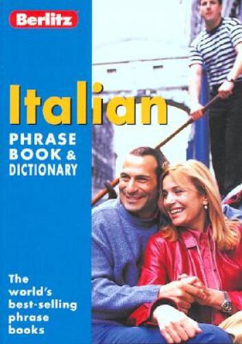 Berlitz Italian Phrase Book (Berlitz Phrase Book Dictionary: Arabic) (I – GOOD