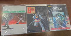 Mobile Suit Gundam Story Book #3, 4, and the Encounters in Space Anime Art Book